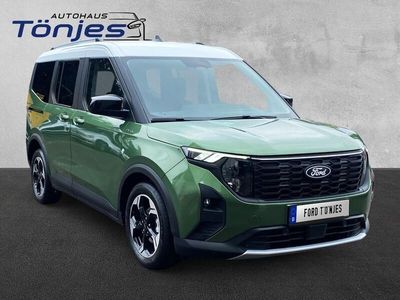Neu Ford Tourneo Courier Active 125 PS (91 kW) 2025 Grün Van / Kleinbus