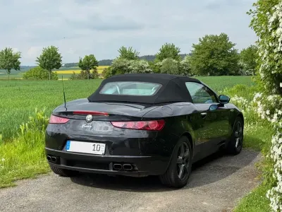 Gebraucht Alfa Romeo Spider 200 PS (147 kW) 2011 Schwarz Cabrio