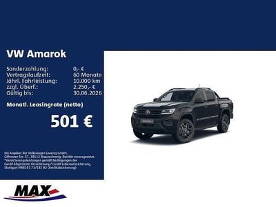 Nouă VW Amarok Dark Label 241 CP (177 kW) 2026 Negru Pickup