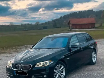 Gebraucht BMW 520 190 PS (139 kW) 2015 Schwarz Kombi