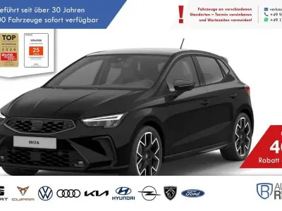 Neu Seat Ibiza Black Edition 116 PS (85 kW) 2026 Schwarz Kleinwagen