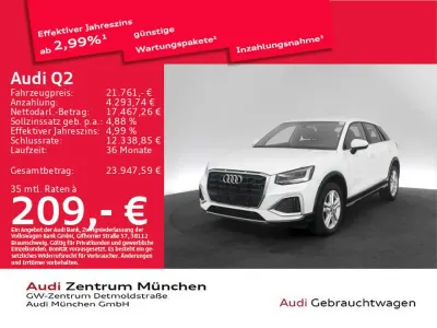 Usata Audi Q2 Advanced 110 CV (80 kW) 2023 Bianco SUV