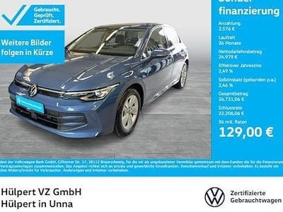 Gebraucht VW Golf VIII Life 150 PS (110 kW) 2025 Anemonenblau metallic Limousine