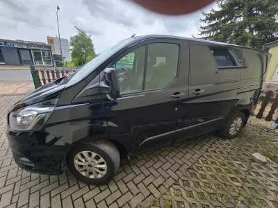 Occasion Ford Transit Custom 131 ch (96 kW) 2018 Noir Monospace