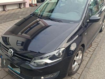 Gebraucht VW Polo Match 90 PS (66 kW) 2012 Schwarz Kleinwagen