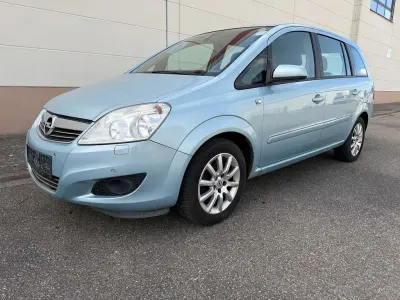 Gebraucht Opel Zafira Edition 150 PS (110 kW) 2009 Silber Van / Kleinbus