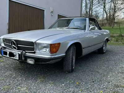 Gebraucht Mercedes SL450 225 PS (165 kW) 1973 Silber Cabrio