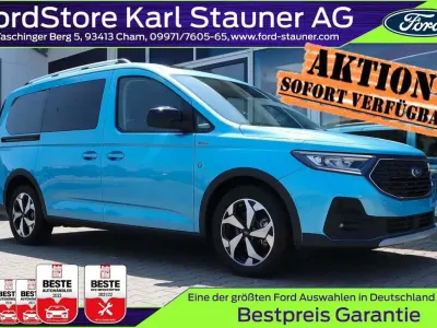 Neu Ford Tourneo Connect Active 122 PS (89 kW) 2025 Blau Van / Kleinbus