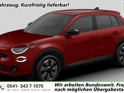 Neu Fiat 600 Icon 110 PS (80 kW) 2026 Passione rot SUV