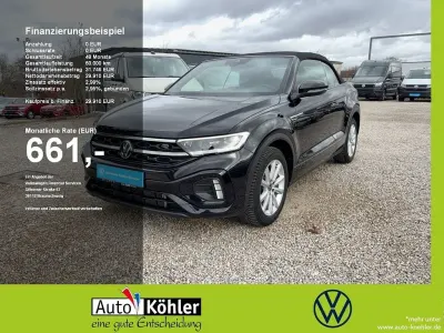 Usata VW T-Roc Cabriolet R-line 150 CV (110 kW) 2025 Nero Cabrio