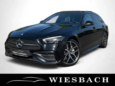 Gebraucht Mercedes C200 AMG line 204 PS (150 kW) 2022 Schwarz Kombi