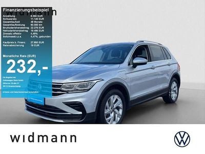 Reflexsilber metallic Gebraucht 2021 VW Tiguan Elegance SUV | 26.850 € (Guter Preis)