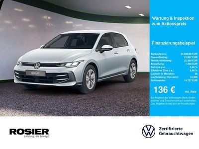 Gebraucht VW Golf VIII Life 116 PS (85 kW) 2025 Oyster silver Limousine