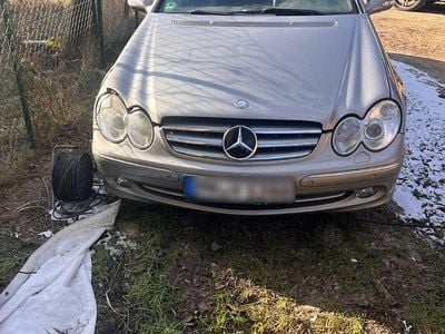 Gebraucht Mercedes CLK500 306 PS (225 kW) 2003 Silber Coupé