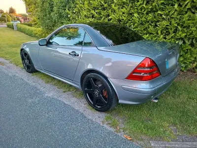 Gebraucht Mercedes SLK320 AMG 218 PS (160 kW) 2001 Grau Cabrio
