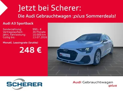 Gebraucht Audi A3 S-Line 150 PS (110 kW) 2025 Gletscherweiß metallic (metallic) Limousine