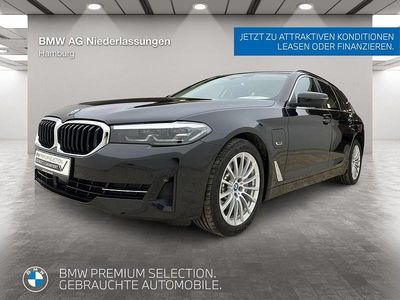 Brugt BMW 530e Sport Line 184 HK (135 kW) 2022 Sort Stationcar