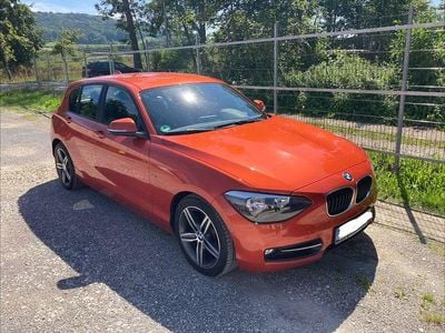 Gebraucht BMW 116 Sport Line 136 PS (100 kW) 2012 Orange Kleinwagen