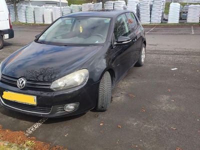 Gebraucht VW Golf VI Comfortline 122 PS (89 kW) 2009 Schwarz Kleinwagen