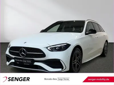 Gebraucht Mercedes C300e AMG 204 PS (150 kW) 2023 Weiß