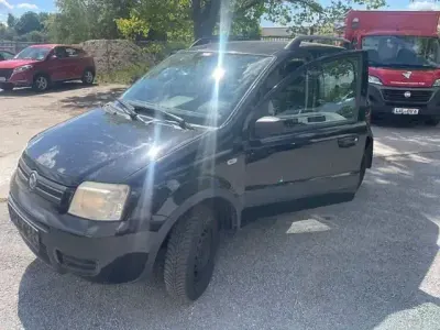 Gebraucht Fiat Panda 4x4 Climbing 60 PS (44 kW) 2007 Schwarz Kleinwagen