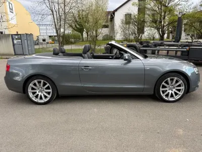 Usata Audi A5 Cabriolet S-Line 245 CV (180 kW) 2012 Grigio Cabrio