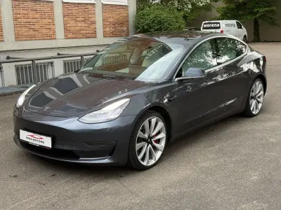Occasion Tesla Model 3 Performance 377 kW (513 PK) 2019 Zwart Sedan