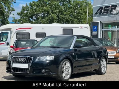Gebraucht Audi A4 Cabriolet S-Line 140 PS (102 kW) 2008 Schwarz Cabrio