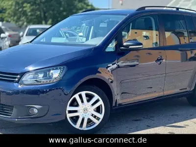Occasion VW Touran Match 140 ch (102 kW) 2013 Bleue Monospace