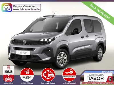 Neu Peugeot Rifter Allure 102 PS (75 kW) 2026 Grau Van / Kleinbus