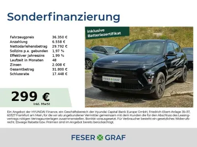 Neu Hyundai Kona Select 150 kW (204 PS) 2026 Abyss black SUV