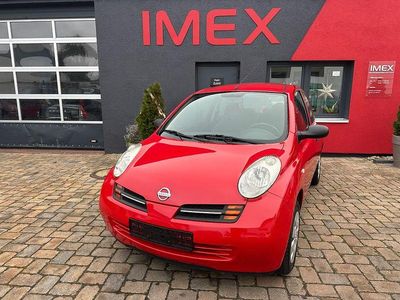Rot Gebraucht 2005 Nissan Micra Visia Kleinwagen | 2.999 € (Teuer)