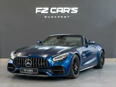 Brugt Mercedes AMG GT AMG 557 HK (409 kW) 2019 Blå Cabriolet