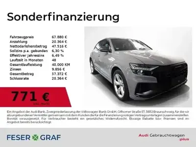 Gebraucht Audi SQ8 Ambiente 507 PS (372 kW) 2022 Nardograu SUV
