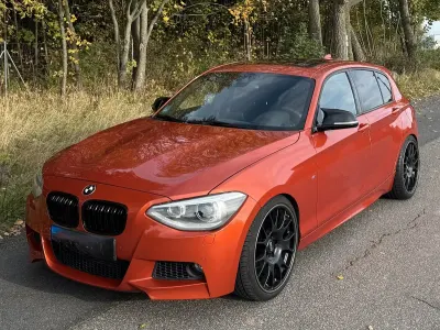 Gebraucht BMW 118 M Sport 170 PS (125 kW) 2014 Orange Kleinwagen