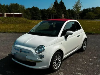 Gebraucht Fiat 500C 95 PS (69 kW) 2012 Weiß Cabrio