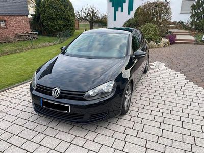Gebraucht VW Golf VI Comfortline 102 PS (75 kW) 2009 Schwarz Kleinwagen
