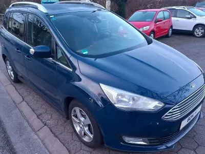 Gebraucht Ford Grand C-Max Titanium 150 PS (110 kW) 2015 Blau Van / Kleinbus