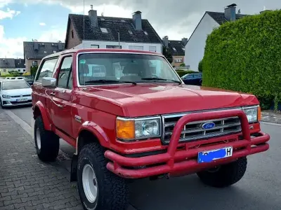 Occasion Ford Bronco 185 ch (136 kW) 1989 Rouge SUV