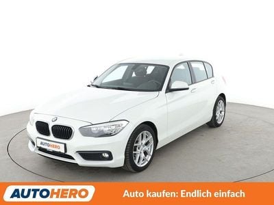 Gebraucht BMW 116 Advantage 109 PS (80 kW) 2016 Weiß Kleinwagen