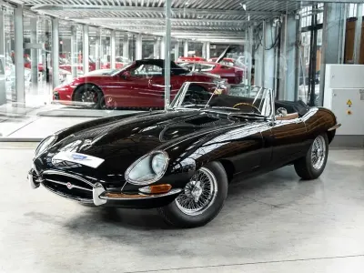 Gebraucht Jaguar E-Type 265 PS (194 kW) 1963 Schwarz Cabrio