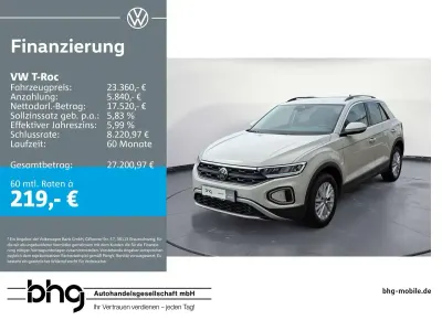 Gebraucht VW T-Roc Life 150 PS (110 kW) 2023 Grau SUV