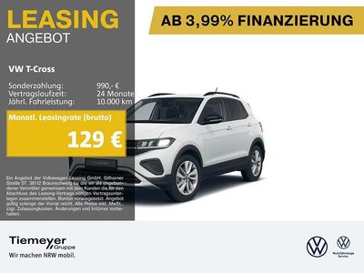 Weiß Gebraucht 2025 VW T-Cross Goal SUV | 19.910 € (Guter Preis)