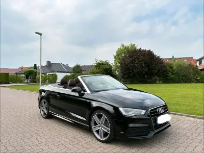 Gebraucht Audi A3 Cabriolet S-Line 220 PS (161 kW) 2015 Schwarz Cabrio