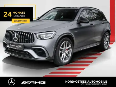 Gebraucht Mercedes GLC63 AMG AMG 510 PS (375 kW) 2021 Designo selenitgrau magno SUV