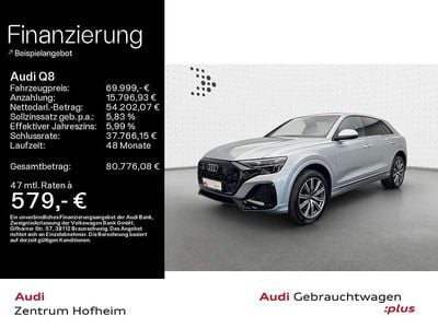 Gebraucht Audi Q8 S-Line 286 PS (210 kW) 2025 Silber SUV