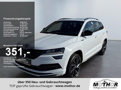 Usata Skoda Karoq SportLine 150 CV (110 kW) 2023 Bianco SUV