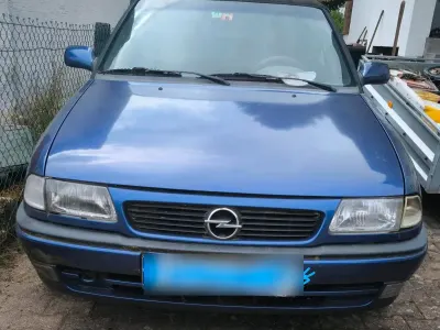 Gebraucht Opel Astra Cabriolet 1996 Blau Cabrio