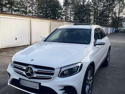 Usata Mercedes GLC350 AMG line 258 CV (189 kW) 2017 Bianco SUV