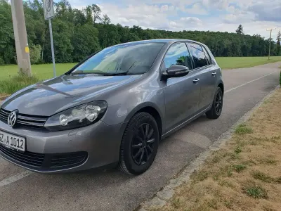 Gebraucht VW Golf VI Trendline 80 PS (58 kW) 2008 Grau Kleinwagen